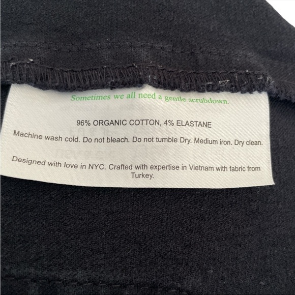 MM Lafleur The hockley jean pants- better than denim in INK navy blue size 12 - Picture 11 of 11